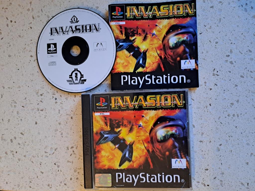 Invasion PS1, Consoles de jeu & Jeux vidéo, Jeux | Sony PlayStation 1, Enlèvement ou Envoi, Comme neuf, Shooter