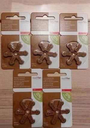 5 x 6 piles type 312 pour appareil auditif, Enlèvement ou Envoi, Neuf
