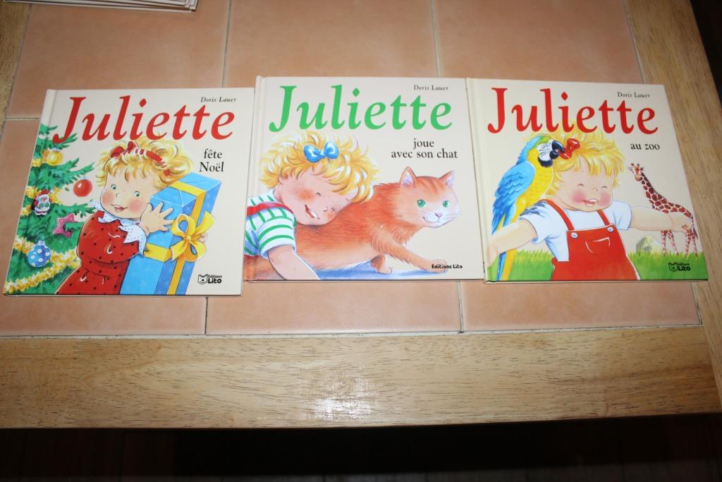 Lot de 3 livres Juliette, Enlèvement ou Envoi, Utilisé