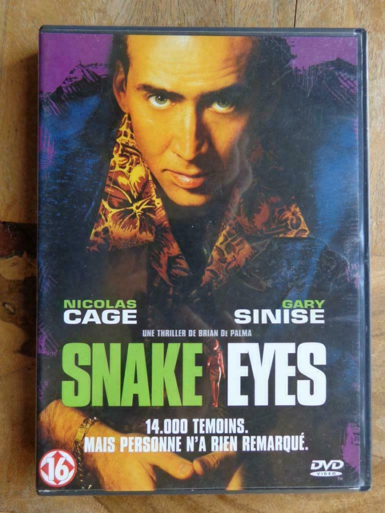 )))  Snake Eyes  //  Nicolas Cage / Brian De Palma  (((, À partir de 16 ans, Enlèvement ou Envoi, Comme neuf, Détective et Thriller