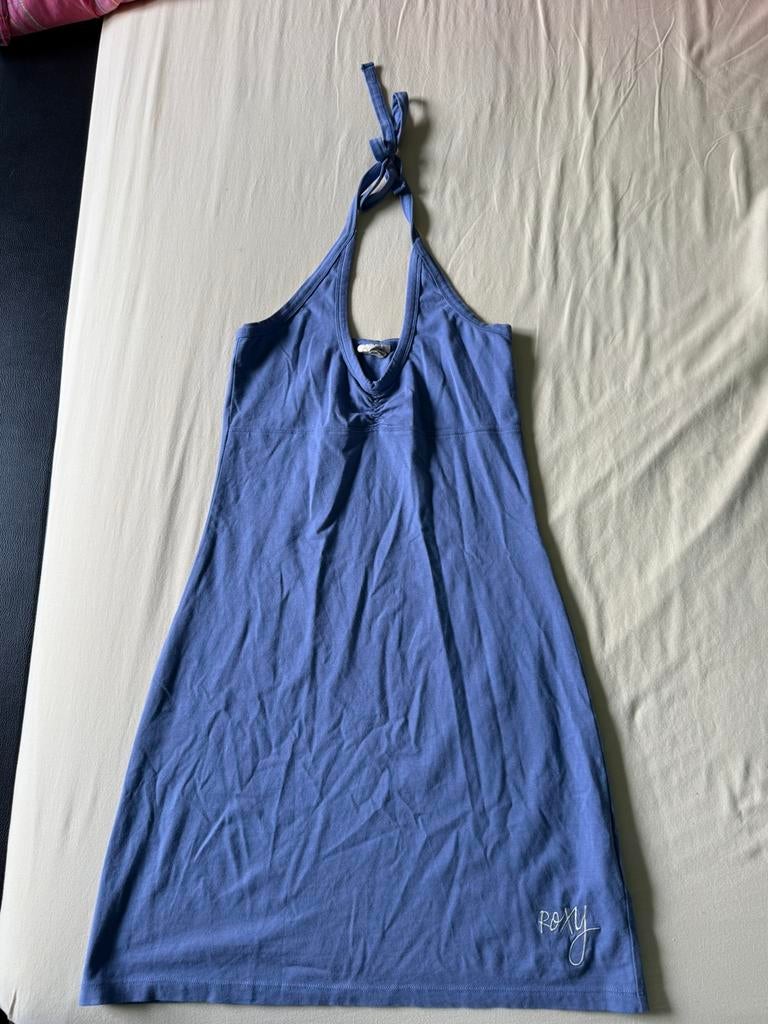 Zomerkleedje Roxy maat S, Blauw, Ophalen of Verzenden, Zo goed als nieuw, Maat 36 (S)