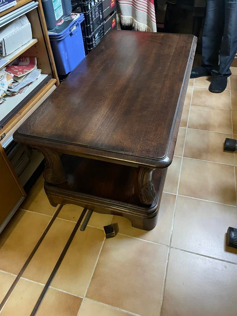 Salontafel, Ophalen