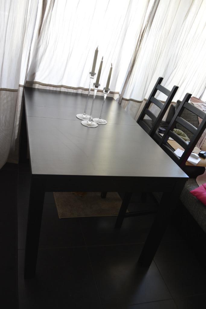 Table extensible Ikea, 150 à 200 cm, Cinq personnes ou plus, Comme neuf, Enlèvement