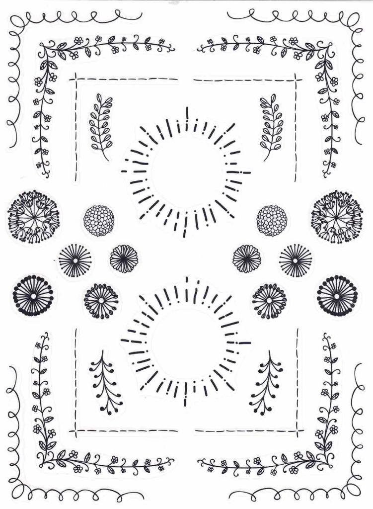 Stickers : versieringen, bloemen, takken, randversieringen.., Ophalen of Verzenden, Nieuw, Overige typen