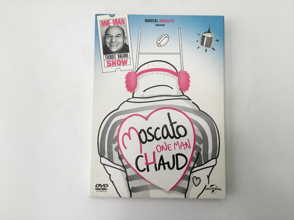 Dvd Moscato One man chaud francophone, Tous les âges, Enlèvement ou Envoi, Comme neuf, Stand-up ou Spectacle de théâtre