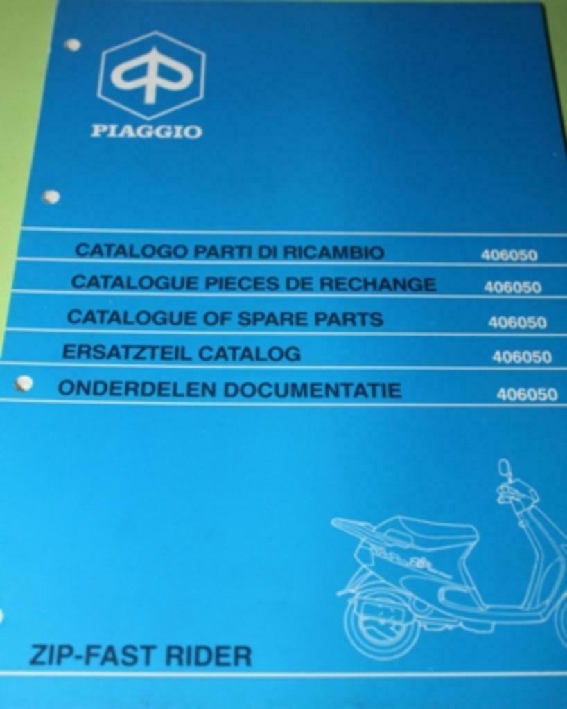 Piaggio  Zip Fast Rider  Scooter Handboek, Envoi, Neuf, Piaggio