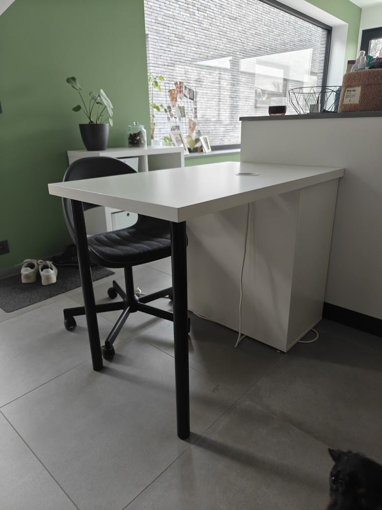 Bureau + bureaustoel, Enlèvement, Utilisé