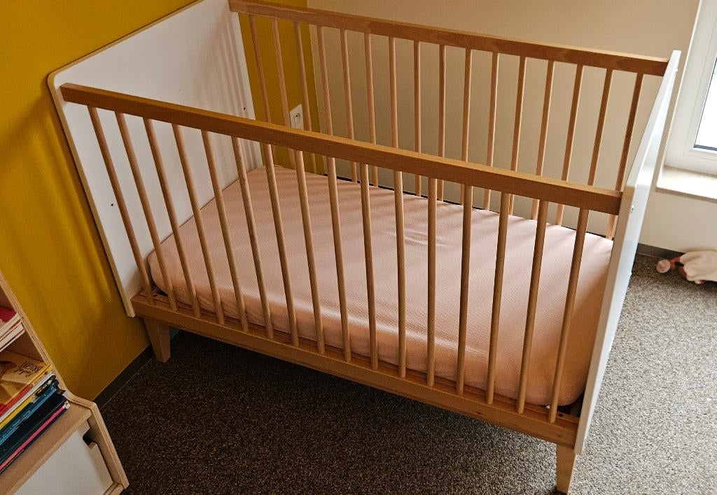 Ledikant Bopita en Aerosleep matras, Kinderen en Baby's, Ophalen, Zo goed als nieuw, Ledikant