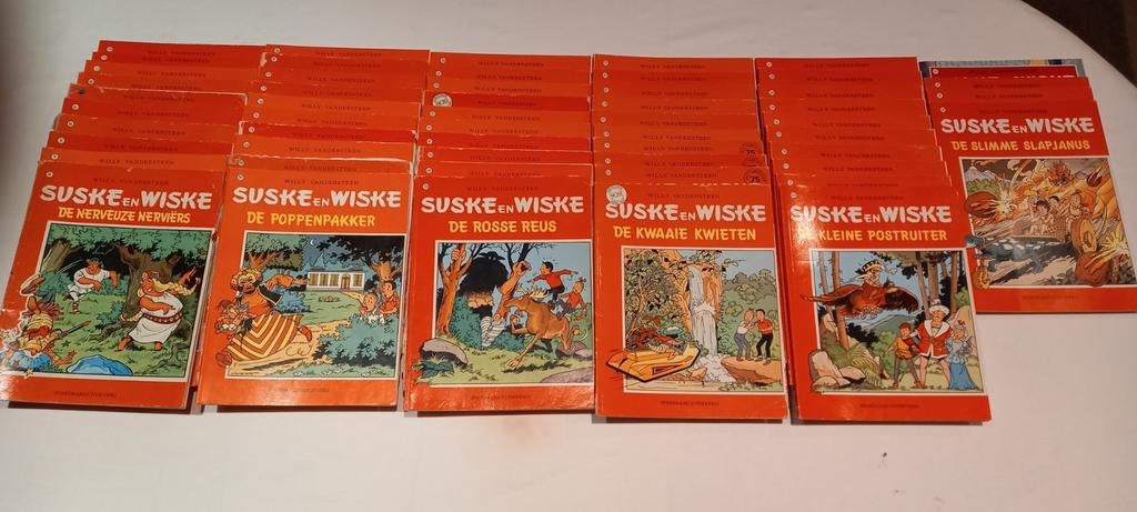 Suske en Wiske  43 strips, Boeken, Ophalen of Verzenden, Zo goed als nieuw