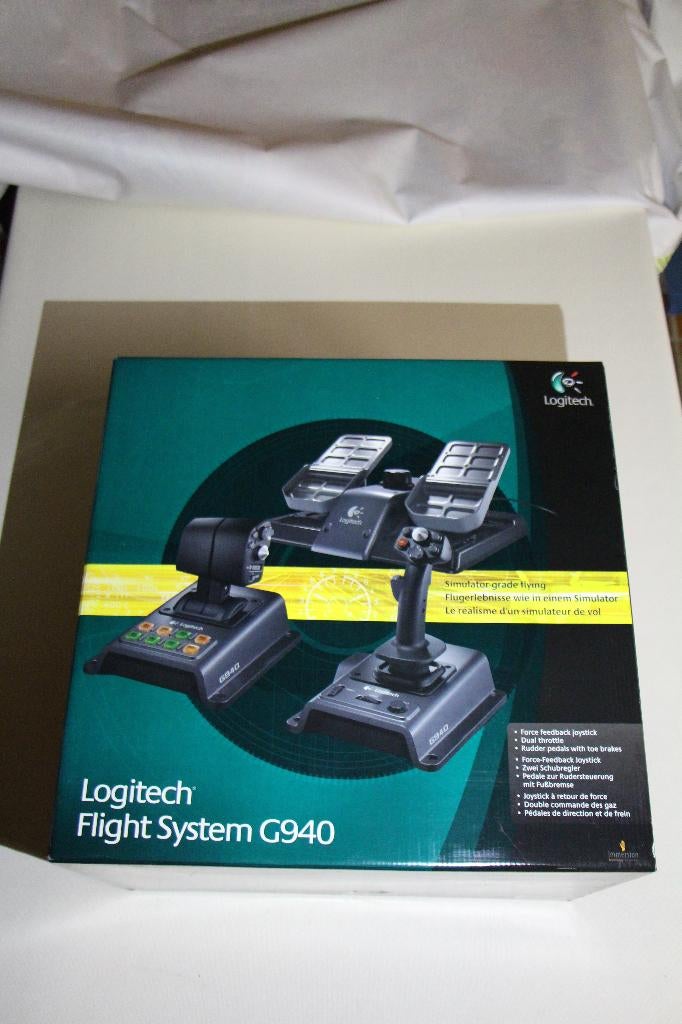 Logitech -- Flight System G940, Enlèvement, Comme neuf, Logitech