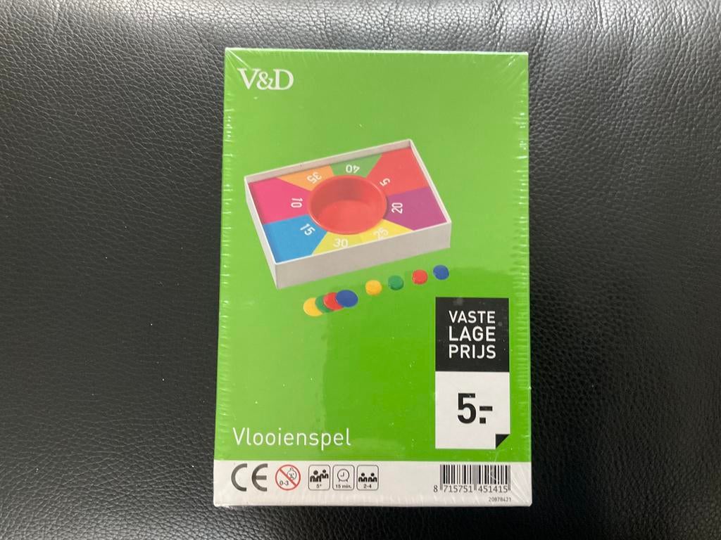 Vlooienspel Nieuw, Ophalen of Verzenden, Zo goed als nieuw