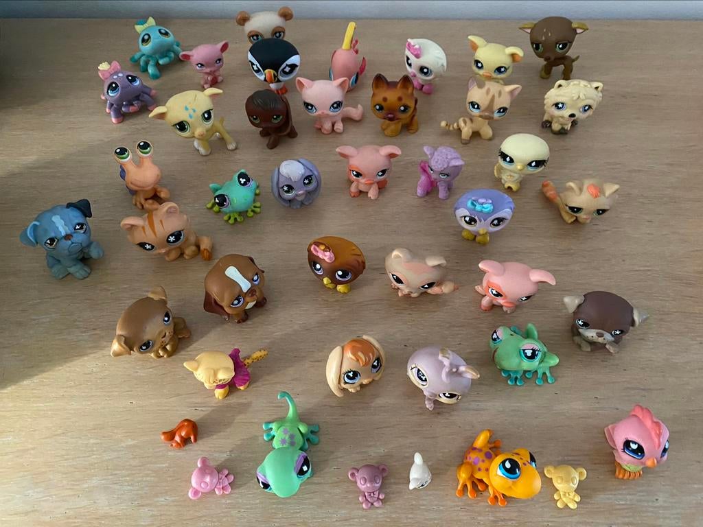 Little petshop losse figuren, Enlèvement ou Envoi, Utilisé