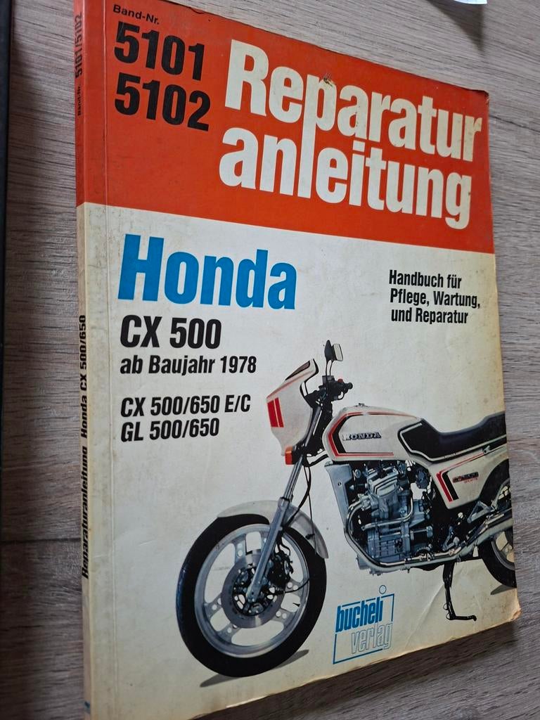 HONDA CX 500/650 GL500/650 Reparatie handleiding, Enlèvement ou Envoi, Honda