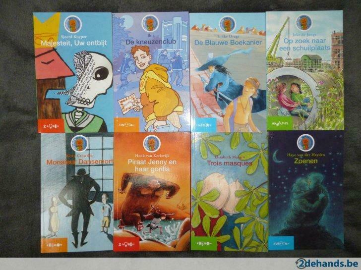 Leesboekjes: leesleeuw - Groep 7-8 - 8 stuks, Boeken, Nieuw