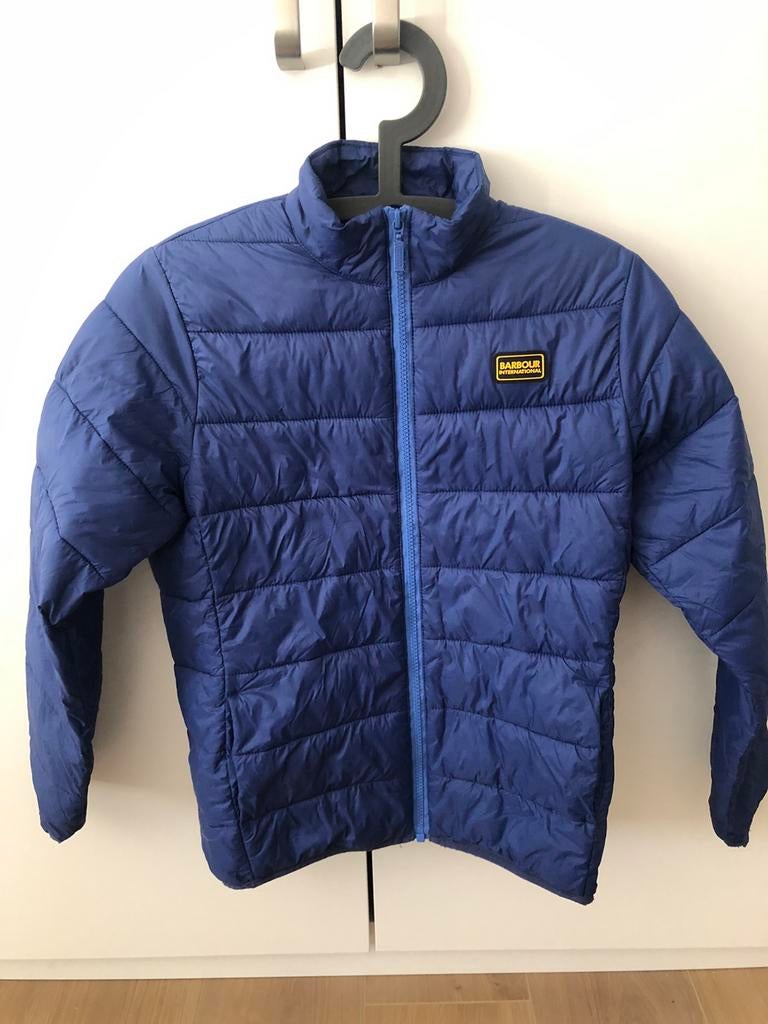 Barbour International Reed Quilt jas - maat 140/146, Garçon, Enlèvement ou Envoi, Utilisé, Barbour