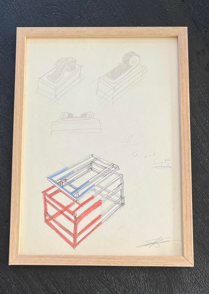 Originele tekening Sergio De Beuckelaer, Ophalen of Verzenden