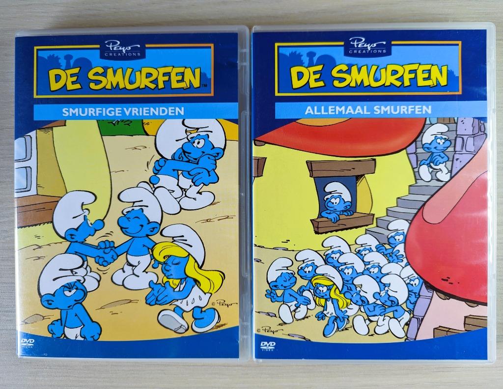 2 Smurfen DVD's, Alle leeftijden, Ophalen of Verzenden, Europees, Tekenfilm