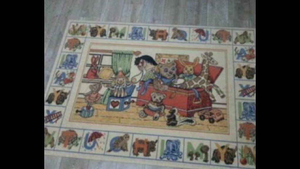 Tapijt kinderkamer, Maison & Meubles, 150 à 200 cm, Beige, Comme neuf, 100 à 150 cm