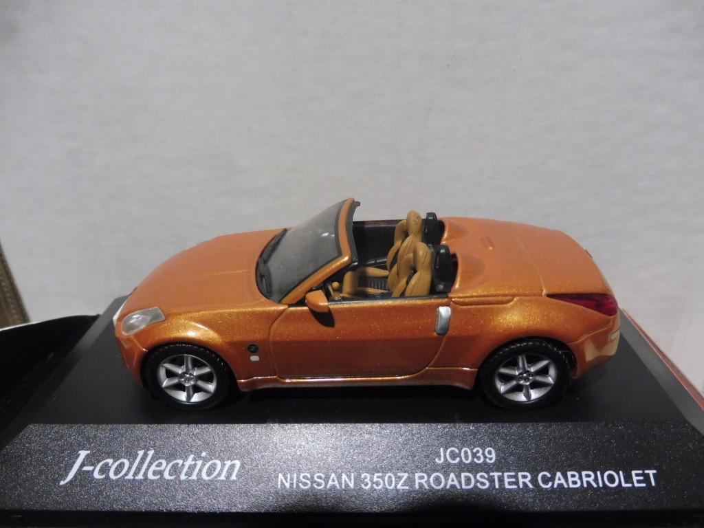 1:43 J-Collection JC039 Nissan 350Z Roadster Cabriolet LHD, Ophalen of Verzenden, Zo goed als nieuw, Auto