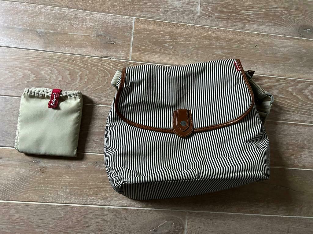 Babymel strollerstrap luiertas / verzorgingstas, Ophalen of Verzenden, Gebruikt, Schoudertas