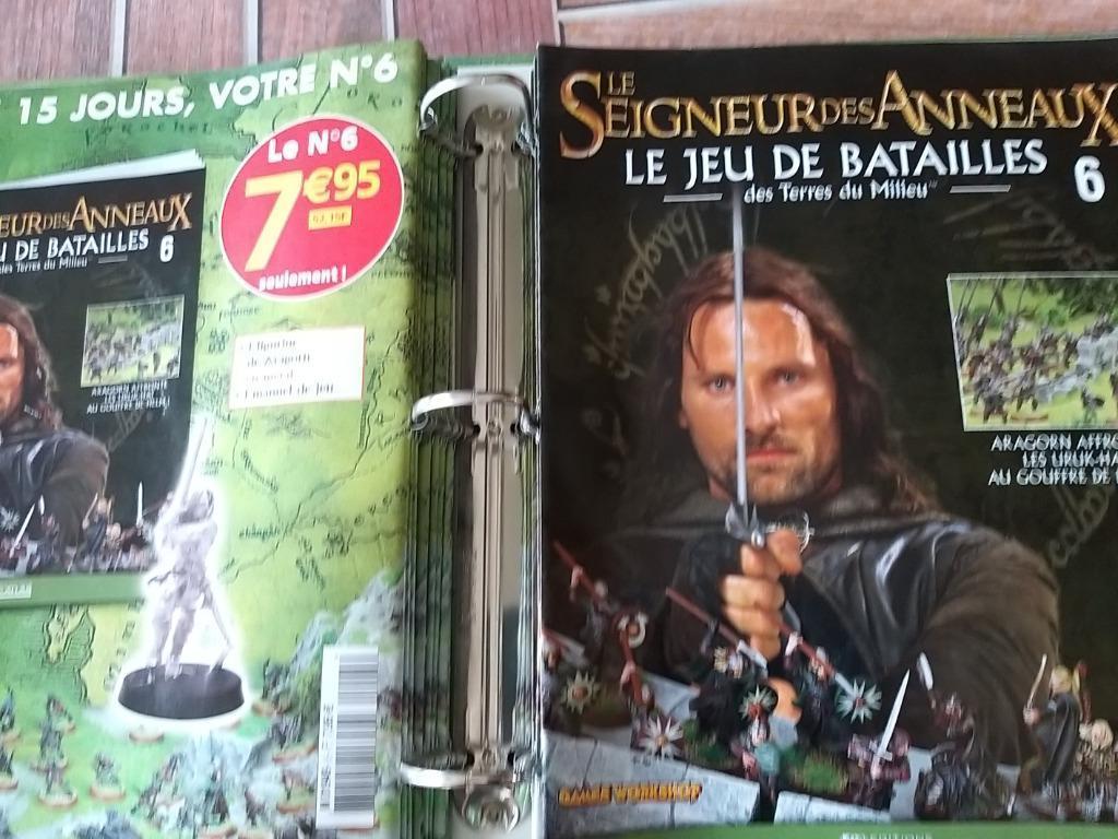 Classeur Le Seigneur des Anneaux Le Jeu de Batailles  fas 1, Enlèvement, Jeu