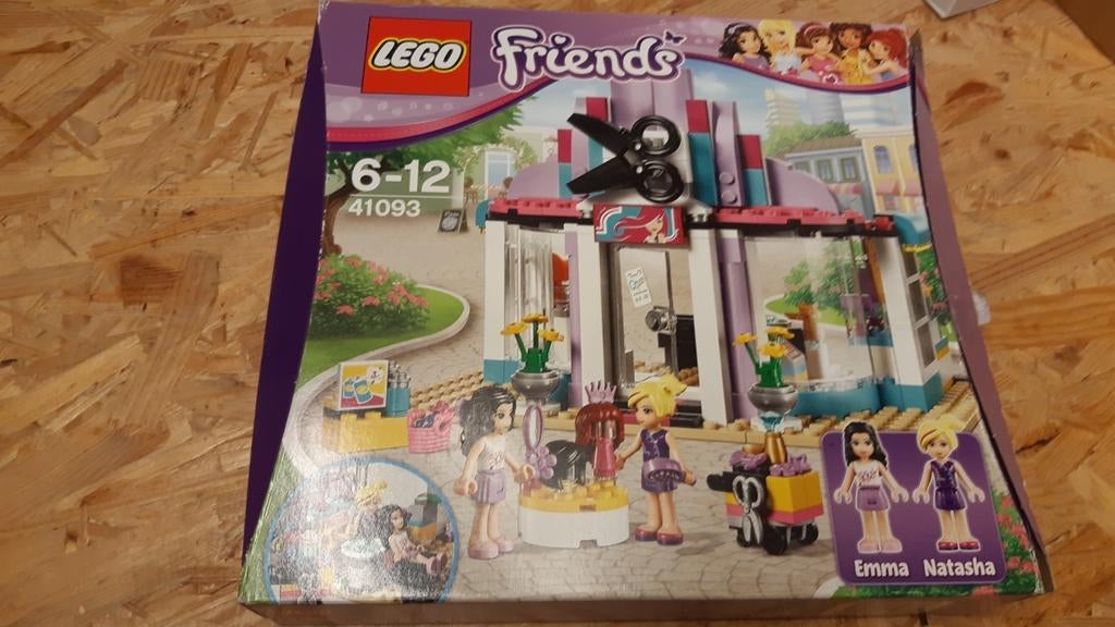 Lego Friends 41093 kapsalon, Kinderen en Baby's, Ophalen, Gebruikt, Complete set, Lego