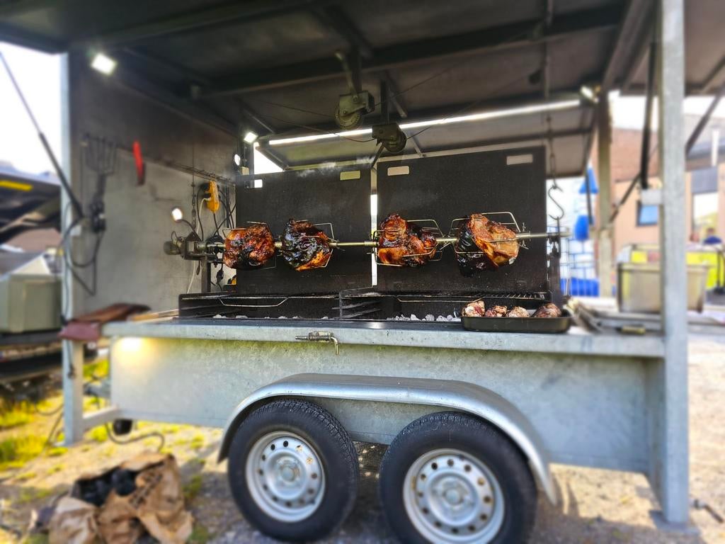 Location barbecue remorque et frigorifique, Ophalen of Verzenden