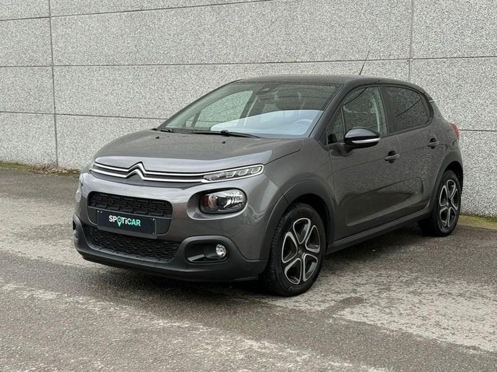 Citroen C3 *GPS*CARPLAY*P SENS* 1.2 Benz 83 pk Highlight, Achat, Entreprise, Boîte manuelle, Noir