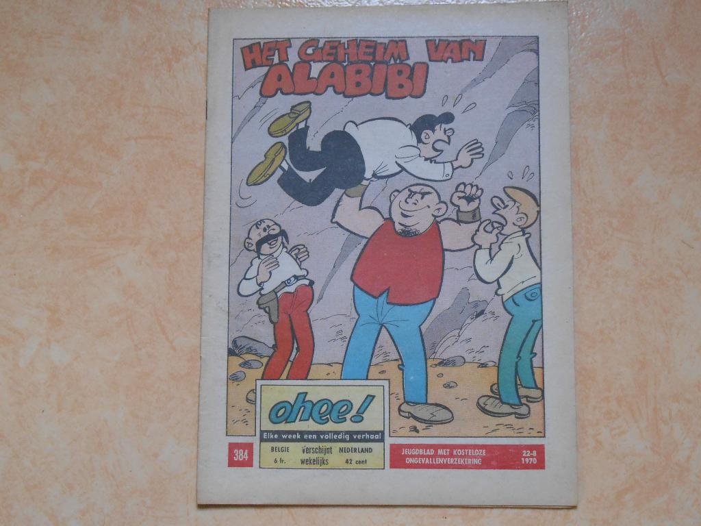Ohee 384 Dees dubbel en Cesar Het geheim van Alabibi 1970., Boeken, Eén stripboek, Nieuw, Rik Clément, Ophalen of Verzenden