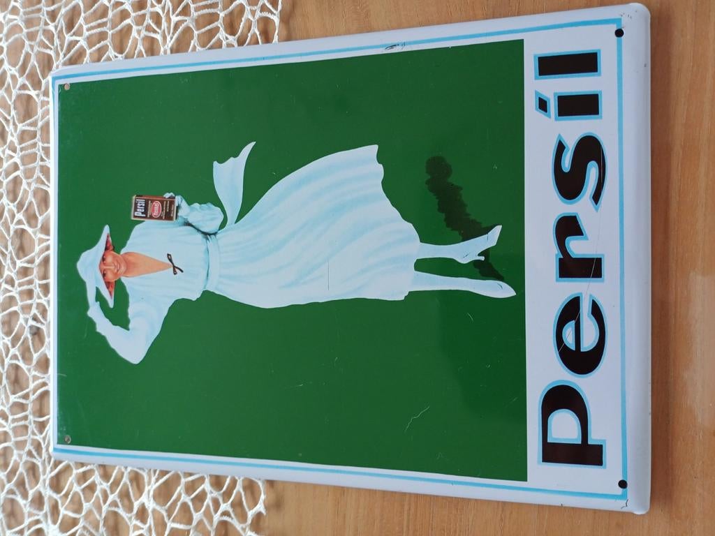 Reklamebord PERSIL, Verzamelen, Ophalen of Verzenden, Zo goed als nieuw
