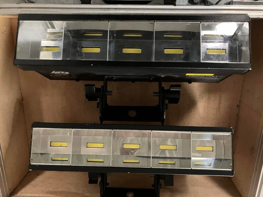 Adj freq 5 led stroboscoop, Muziek en Instrumenten, Ophalen, Gebruikt, Licht, Stroboscoopeffect