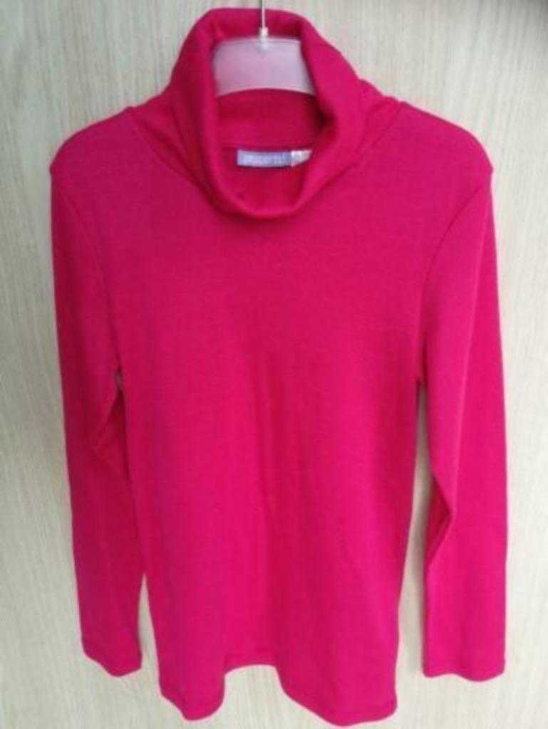Pull à col roulé rose fuchsia - Pepperts - taille 134-140, Enlèvement ou Envoi, PEPPERTS, Pull ou Veste, Comme neuf