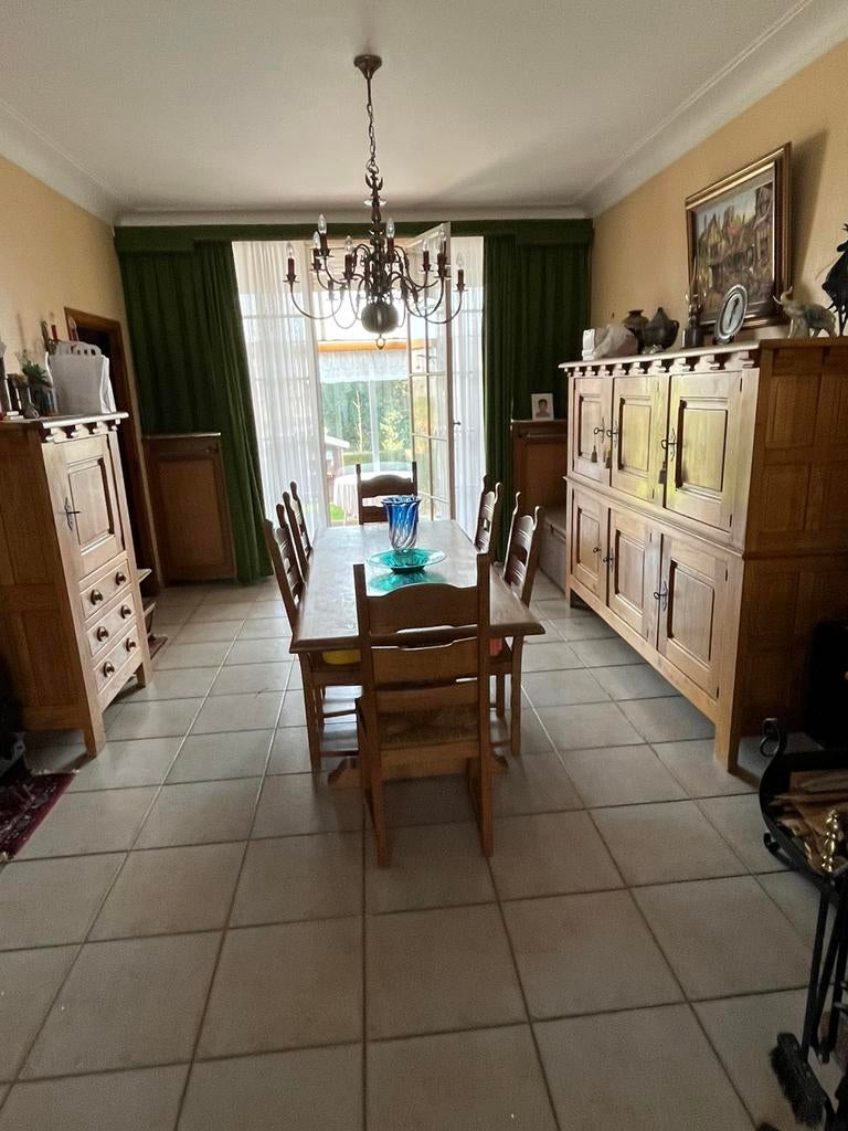 Salle à manger entièrement en chêne, Enlèvement, Comme neuf