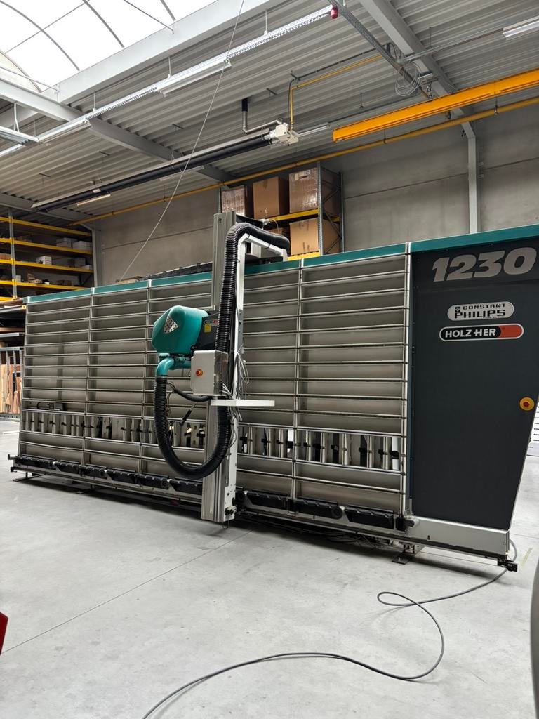 Paneelzaag * holzher 1230* L6620 x B1480 x H2948, Zakelijke goederen, Machines en Bouw | Houtbewerking, Ophalen