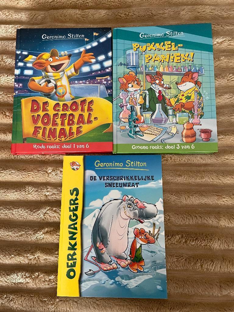 Geronimo Stilton boeken, Boeken, Ophalen, Zo goed als nieuw, Geronimo Stilton, Fictie algemeen