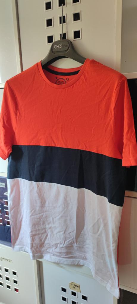T-shirt Skate Nation oranje blauw wit NIEUW 170 176, Ophalen of Verzenden, Nieuw, Jongen of Meisje, Shirt of Longsleeve
