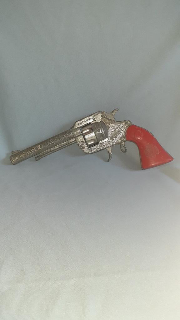 jouet vintage année 60 revolver cowboy pour pétard, Enlèvement ou Envoi
