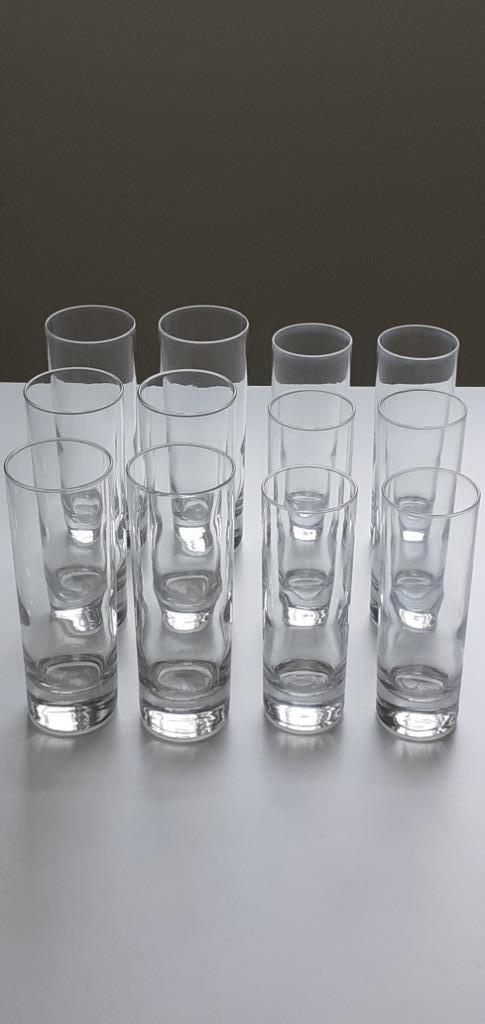 12 longdrinkglazen 200 ml en 300 ml, Enlèvement, Comme neuf