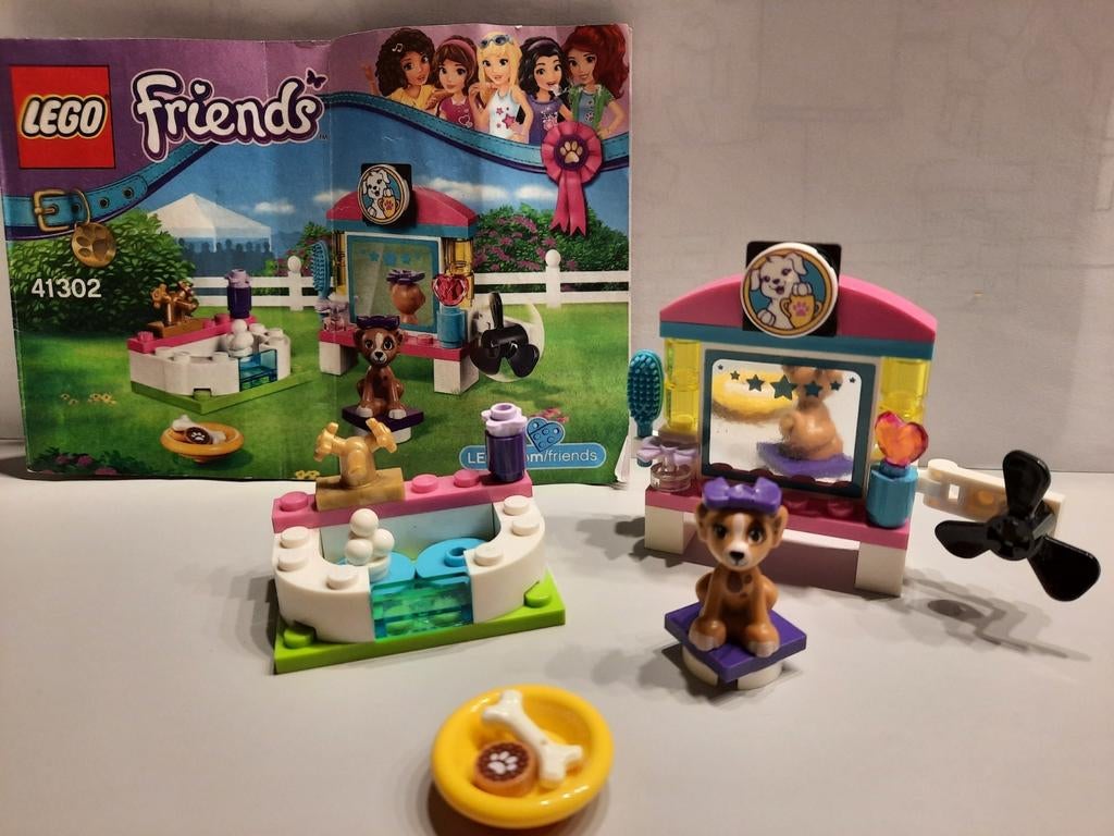 Lego friends Puppy verzorgplek 41302, Ophalen of Verzenden, Zo goed als nieuw, Lego