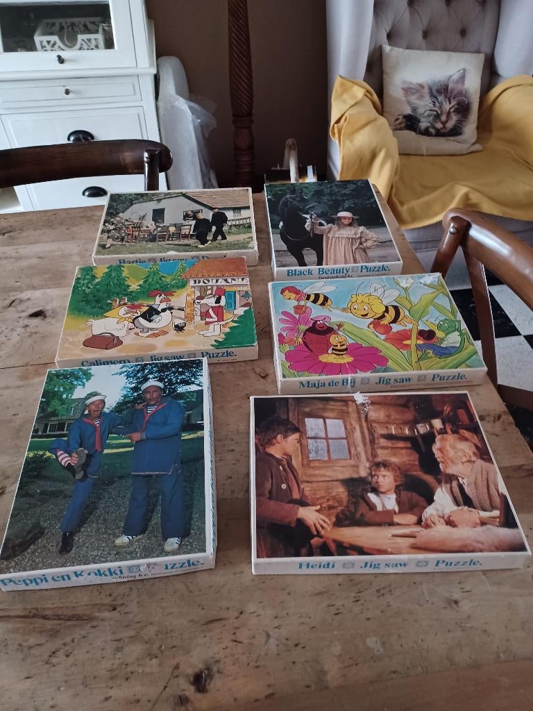 Oude puzzels 63 en 99 stukken vanaf 4 euro, Kinderen en Baby's, Speelgoed | Kinderpuzzels, Ophalen of Verzenden