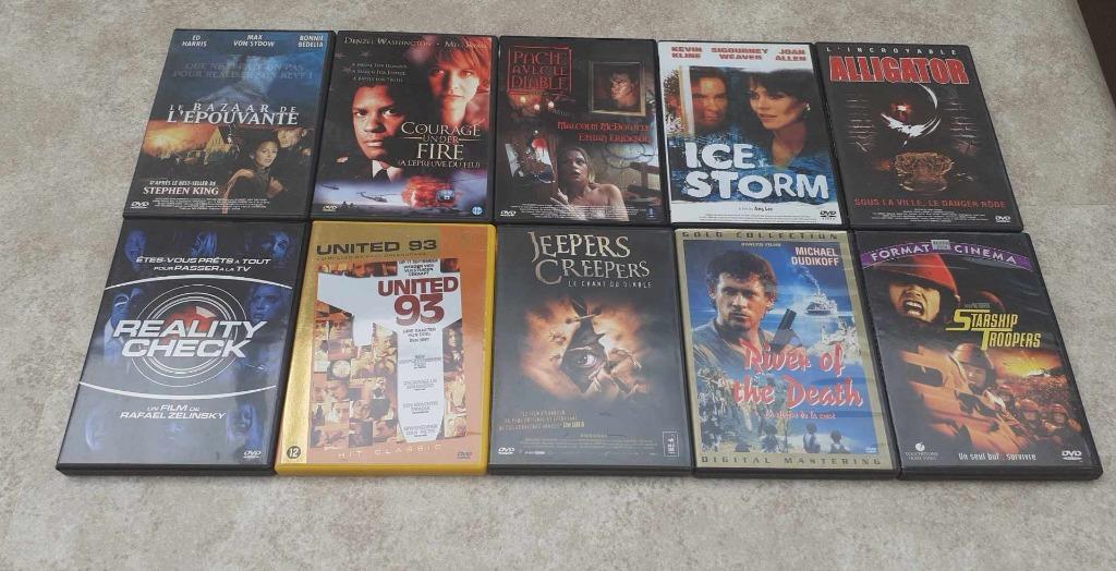 lot 10 dvd's, Ophalen of Verzenden, Gebruikt