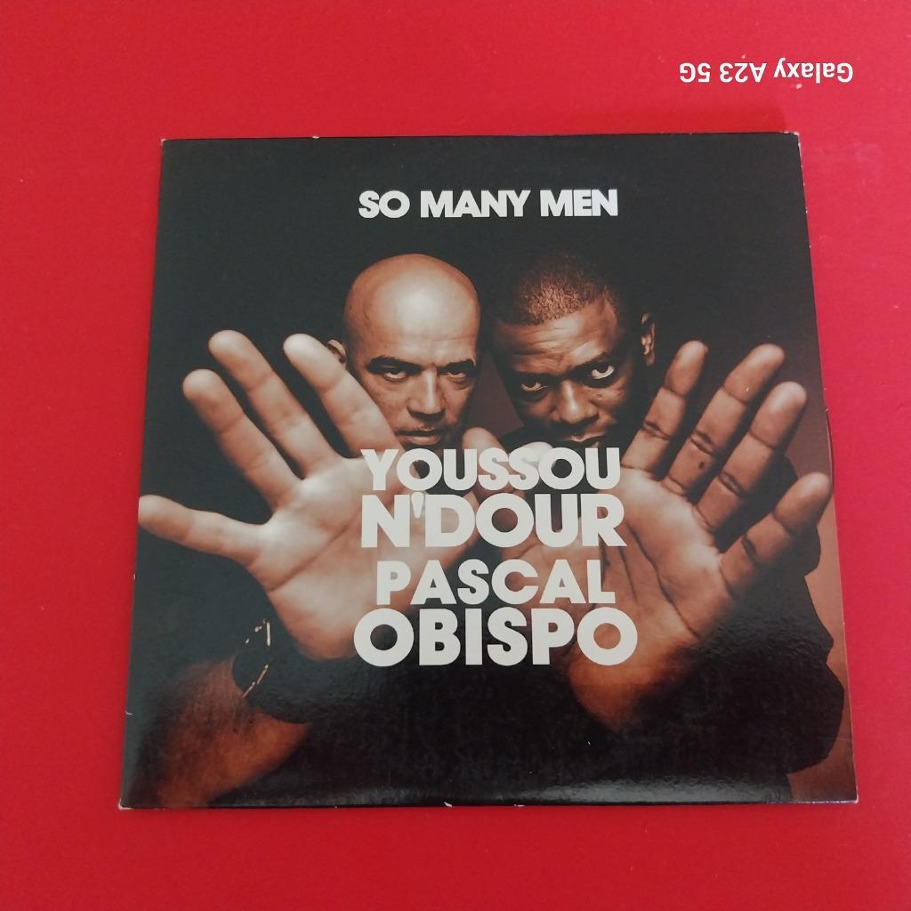 CD" Youssou N'Dour et Pascal Obispo -So many men", Enlèvement, Comme neuf