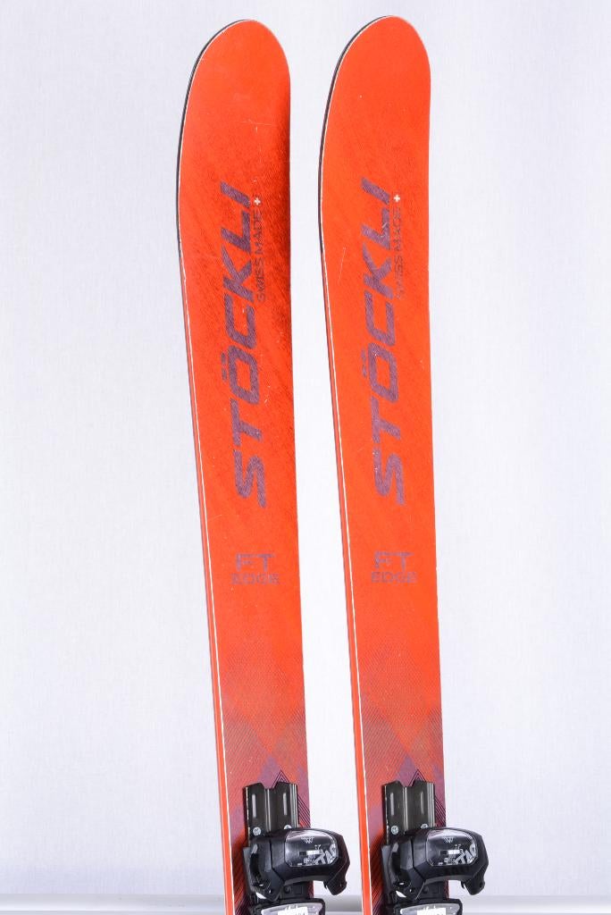 167 freeride ski's STOCKLI EDGE FT 2023, red, woodcore, 160 tot 180 cm, Gebruikt, Verzenden, Carve