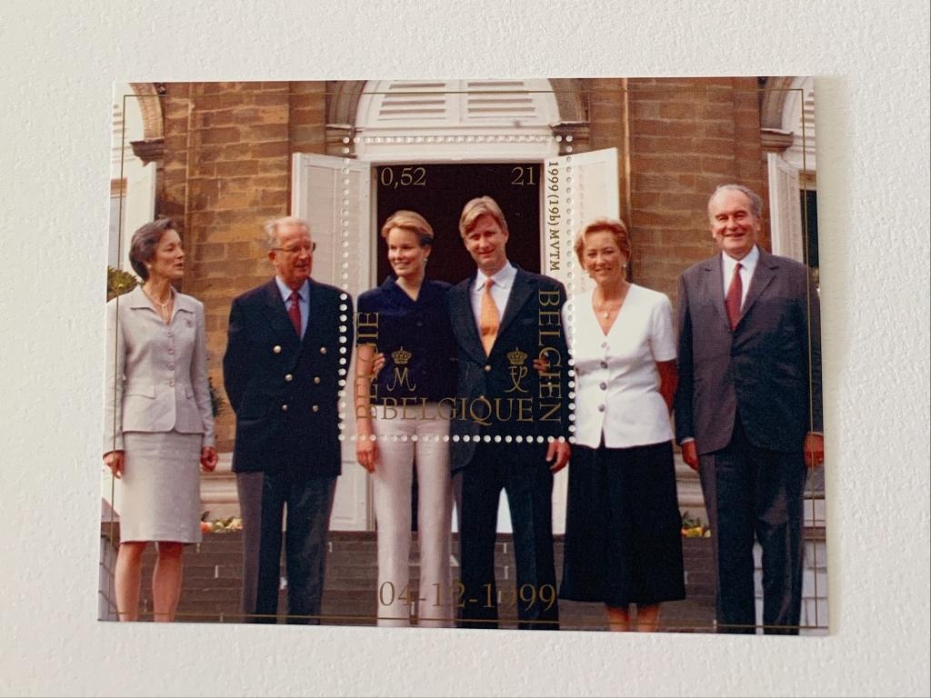 België 1999 obp 2857 Blok  82 **, Enlèvement ou Envoi, Non oblitéré, Maison royale