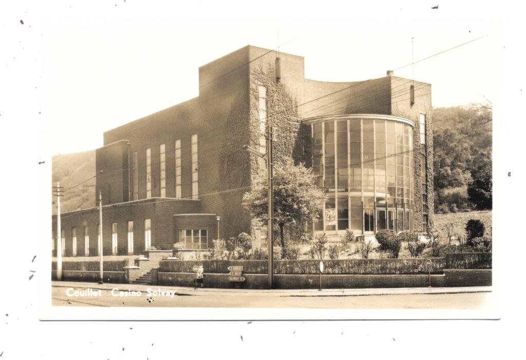 Couillet NA92: Casino Solvay, Envoi, 1940 à 1960, Non affranchie, Hainaut