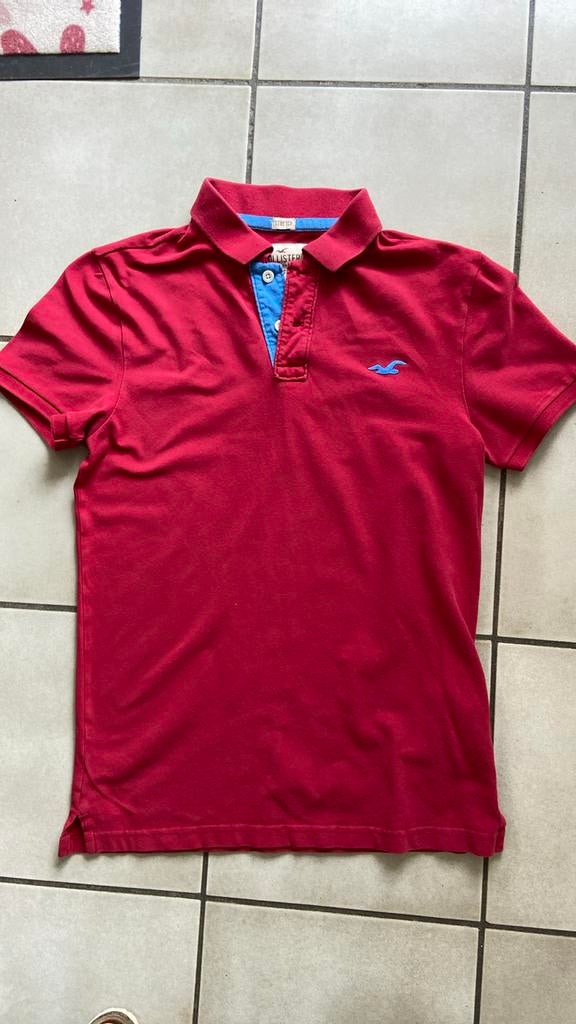 Rode polo Hollister maat S, Ophalen of Verzenden, Gedragen, Maat 46 (S) of kleiner