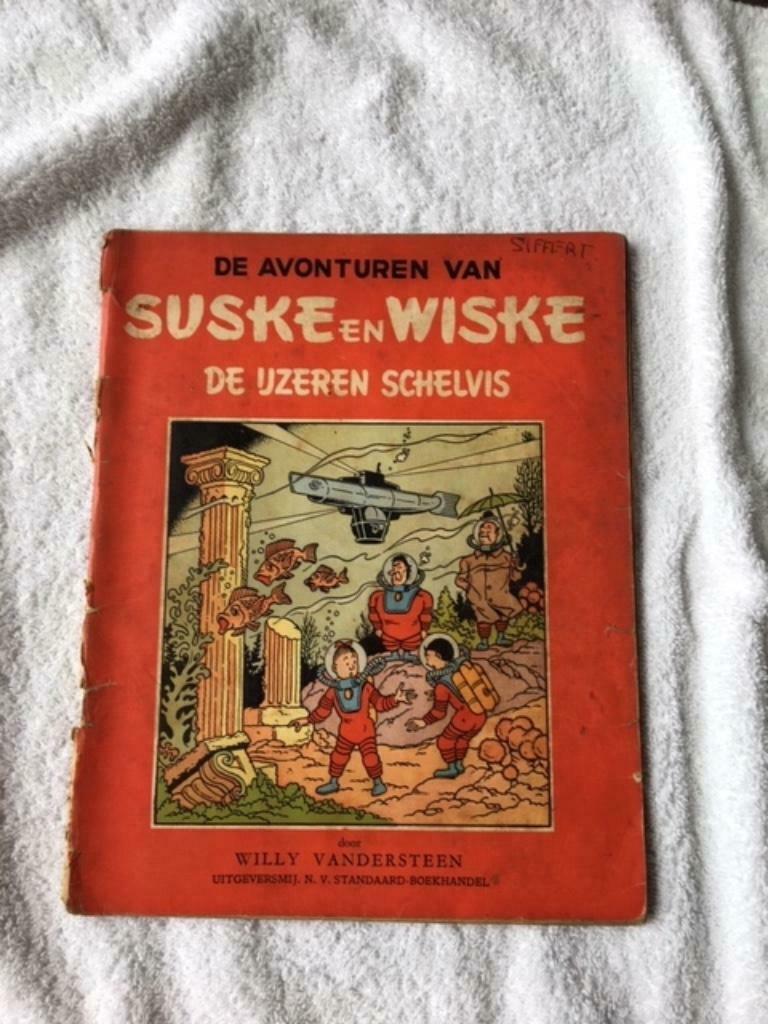 Suske en Wiske De ijzeren schelvis, Boeken, Stripverhalen, Eén stripboek, Ophalen of Verzenden, Gelezen