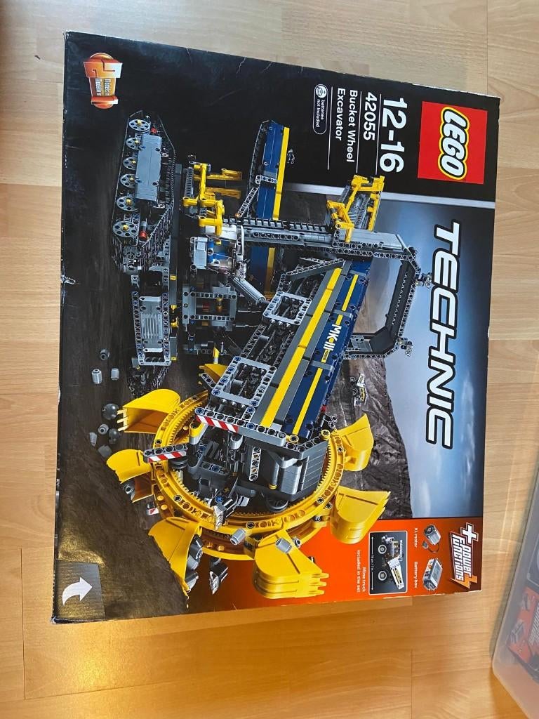 LEGO 42055 Bucket Wheel Excavator, Ophalen, Zo goed als nieuw