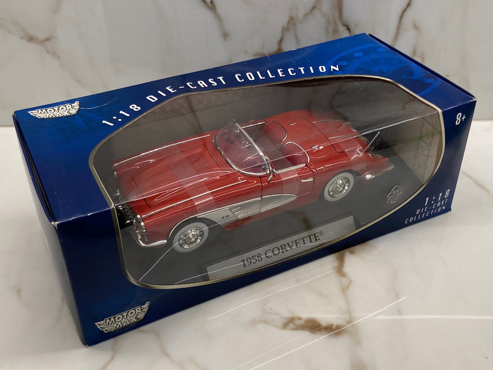 |NIEUW| MotorMax Chevrolet Corvette - 1:18, Hobby en Vrije tijd, Modelauto's | 1:18, Ophalen of Verzenden, Zo goed als nieuw, Auto