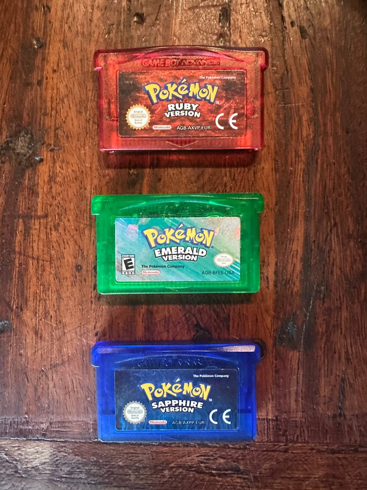 8 jeux Pokémon vintage — GBA et DS, Consoles de jeu & Jeux vidéo, Enlèvement ou Envoi, Utilisé